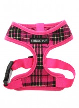 Urban Pup Pink Tartan Harness