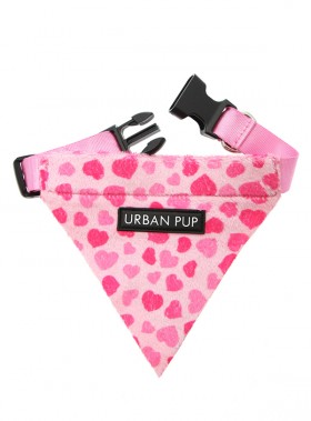 Urban Pup Pink Hearts Bandana