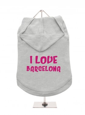 I Love Barcelona Unisex Hoodie (Available in 4 colours )