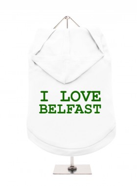 I Love Belfast Unisex Hoodie (Available in 3 colours )