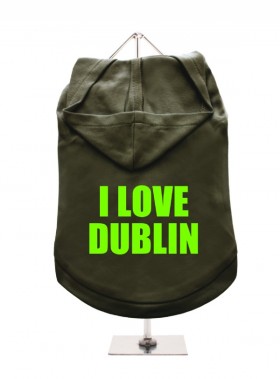 I Love Dublin Unisex Hoodie (Available in 4 colours )