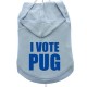I VOTE PUG BABY BLUE