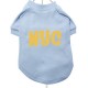 NYC TEE BABY BLUE & GOLD