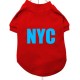 NYC TEE RED & BLUE