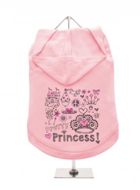 Urban Pup Pretty Princess Hoodie In Size XL (Available in 4 colours)