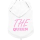 THE QUEEN WHITE & GLITTER PINK
