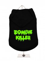 Zombie Killer Pug Unisex Hoodie  (Available in 4 colours)