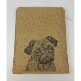 Cute Pug Paper Bag/Gift Bag