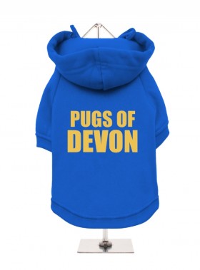 pugs Of Devon Fleece Lined Hoodie (Available in 4 colours)