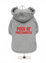 Pugs Of Portsmouth Fleece Lined Hoodie (Available in 5 colours)