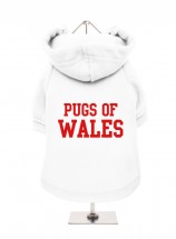 Pugs Of Wales  Fleece Lined Hoodie (Available in 3 colours)