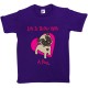 LIFE IS BETTER WITH A PUG KIDS PURPLE