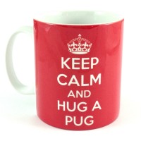 Keep Calm Pug Mug