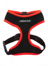 Neon Red Rimmed Urban Pup Harness