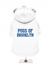 Pugs Of Brooklyn Fleece Lined Hoodie(Available in 6 colours)