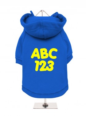 ABC 123 Unisex Hoodie  (Available in 3 colours)