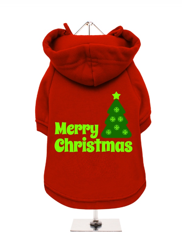 Funny Christmas Fleece Lined Hoodie (Available in 7 colours) I Love Pugs