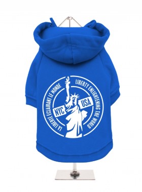 NYC Liberty Unisex Hoodie  (Available in 5 colours)