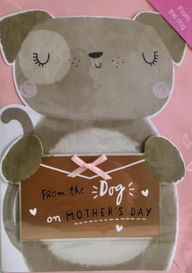 Cute From The Pug Mother’s Day Card