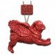 RED PUGS MIGHT FLY DECORATION 1