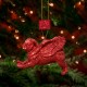 RED PUGS MIGHT FLY DECORATION 2