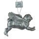 SILVER PUGS MIGHT FLY DECORATION  2