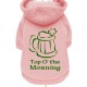TOP OF THE MORNING HOODIE BABY PINK