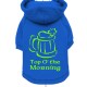 TOP OF THE MORNING HOODIE BRIGHT BLUE