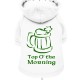 TOP OF THE MORNING HOODIE WHITE