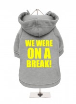 Funny Friends ‘We Were On A Break” Fleece Lined  Unisex Hoodie  (Available in 4 colours)