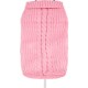 PINK CABLE SWEATER BACK