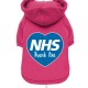 NHS THANK YOU HEART BRIGHT PINK