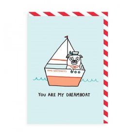 Funny Gemma Correll Pug Blank Card For All Occasions