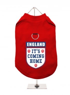 It’s Coming Home Red England Unisex Harness T Shirt